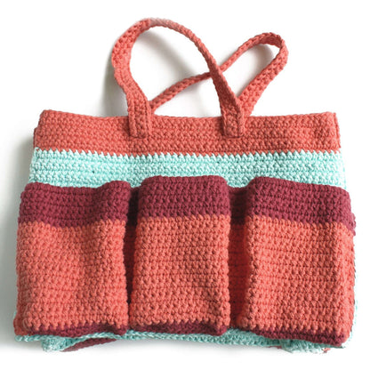 Lily Sugar'n Cream Garden Tote Bag Crochet Single Size