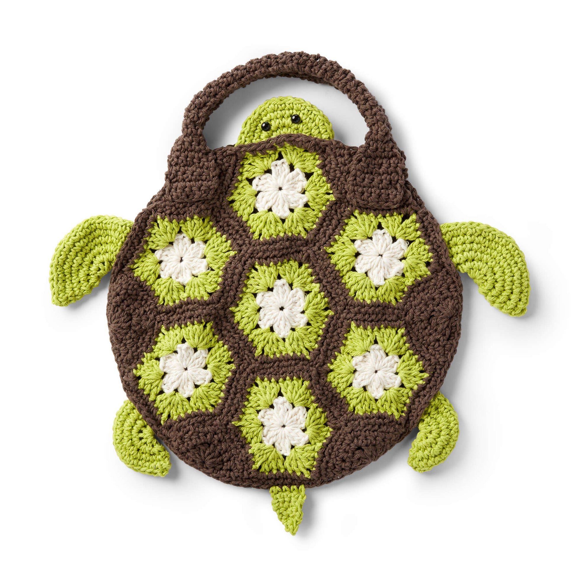 Free Lily Sugar'n Cream Crochet Sea Turtle Tote Bag Pattern