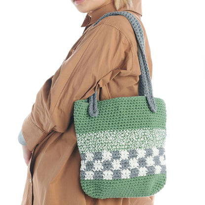 Lily Check It Out Crochet Tote Single Size
