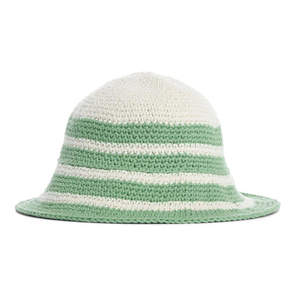 Lily Summer Stripes Crochet Bucket Hat Single Size