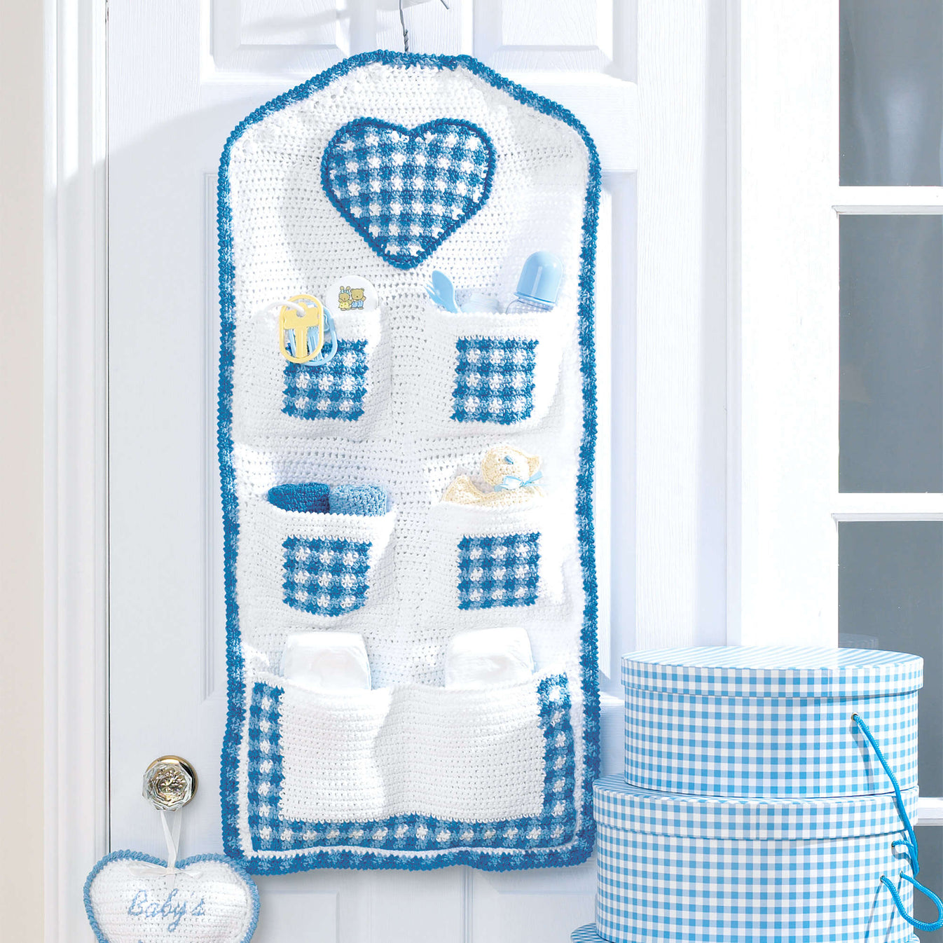 Free Easy Lily Sugar'n Cream Baby's Catchall Crochet Pattern