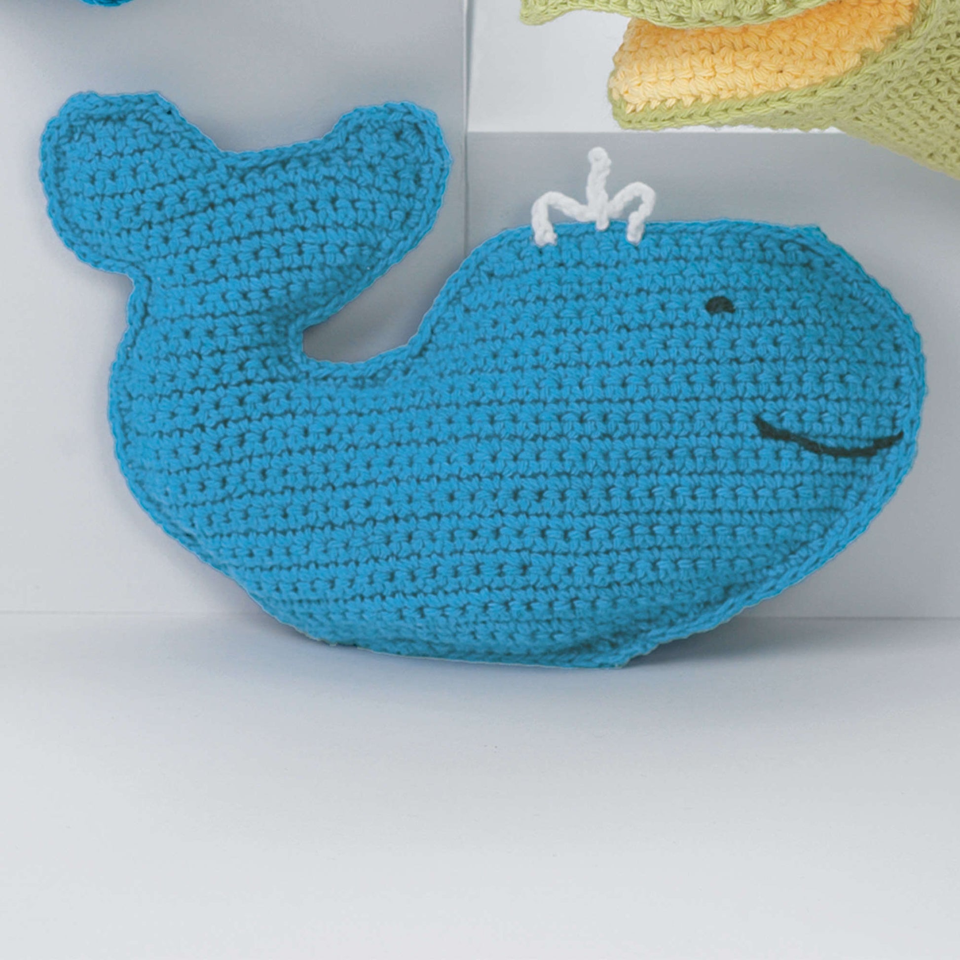 Free Lily Sugar'n Cream Baby's Friendly Whale Crochet Pattern