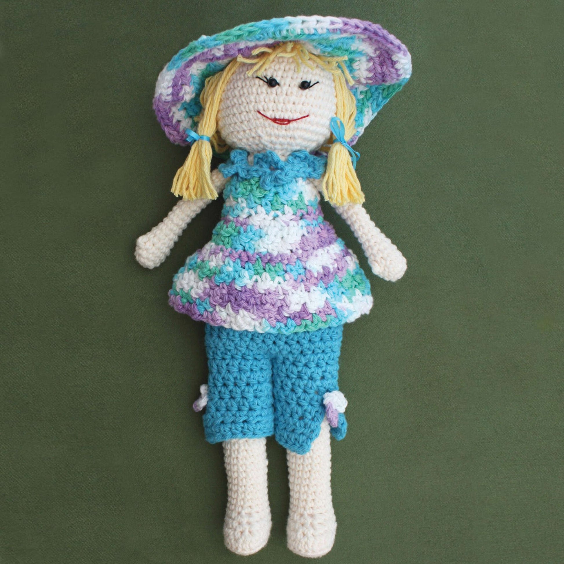 Free Lily Sugar'n Cream Garden Lily Doll Crochet Pattern