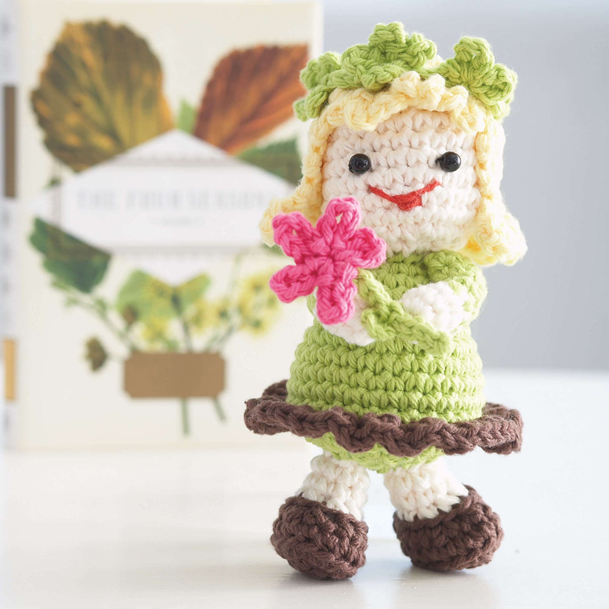 Free Lily Sugar'n Cream Mother Nature Doll Crochet Pattern
