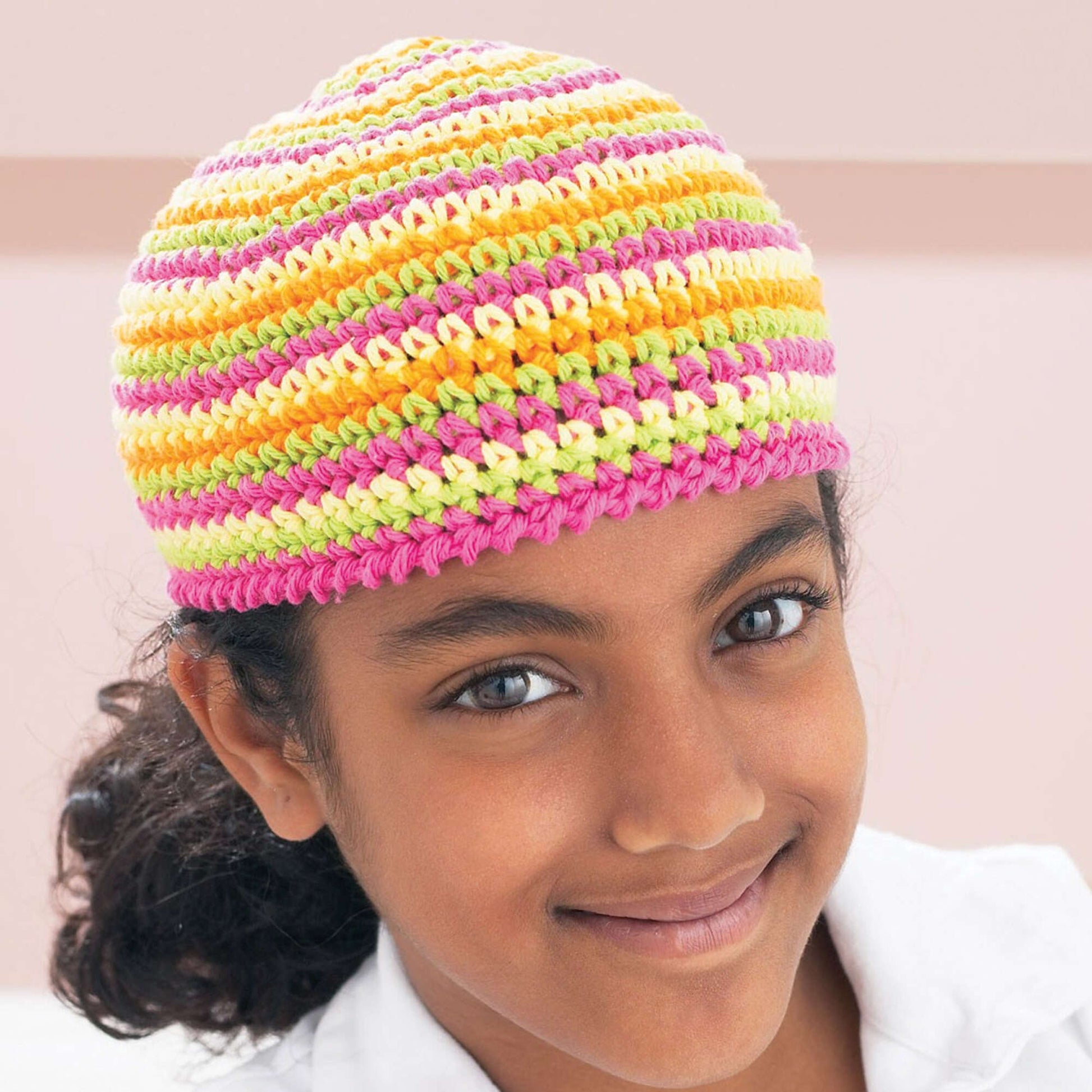 Free Lily Sugar 'n Cream Cool Caps Crochet Pattern