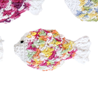 Lily Sugar'n Cream Bubbles the Fish Crochet Cool Breeze