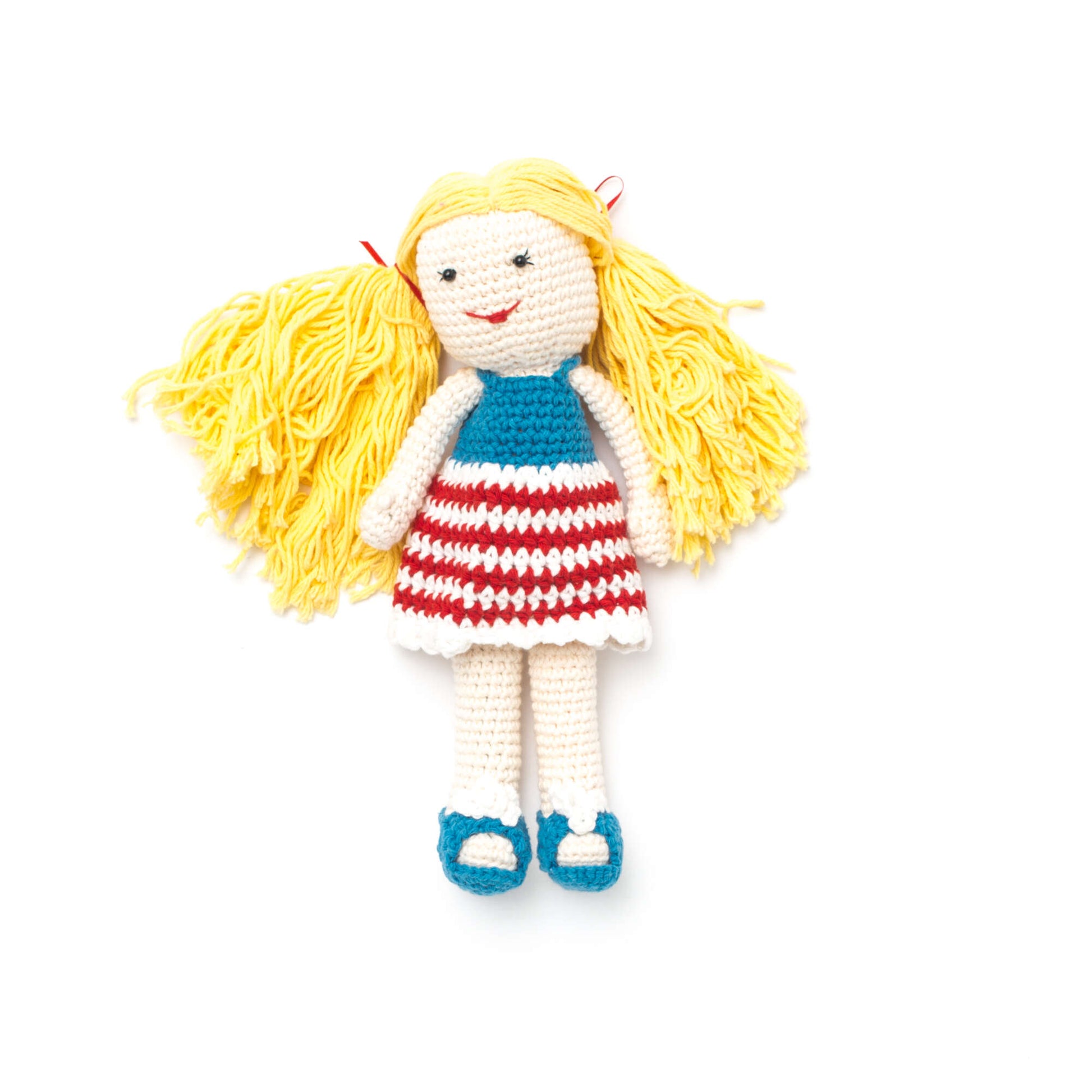 Free Lily Sugar'n Cream Born on the 4th of July Doll Crochet Pattern