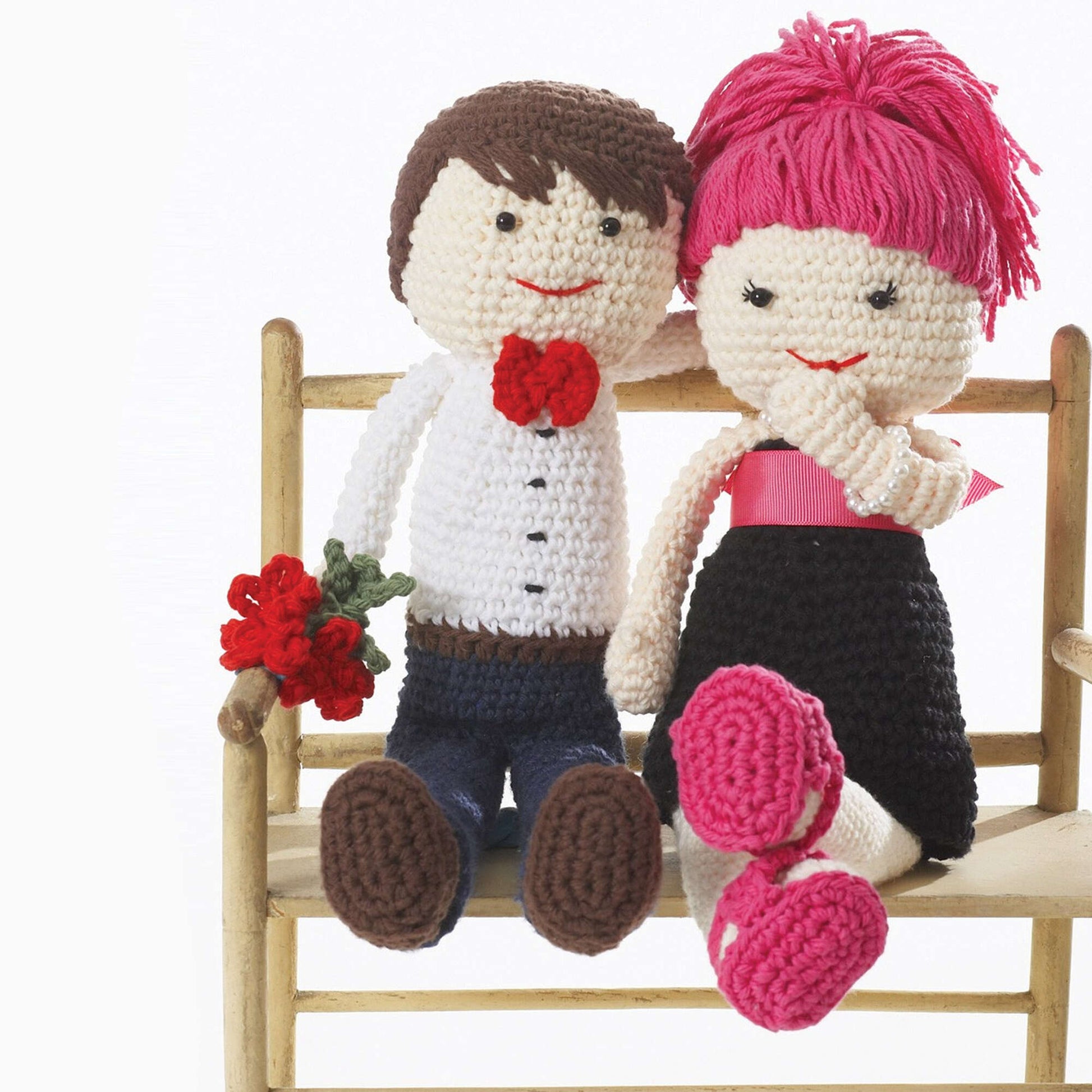 Free Lily Sugar'n Cream Lily's Boyfriend Billy Doll Crochet Pattern