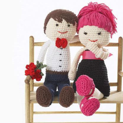 Lily Sugar'n Cream Lily's Boyfriend Billy Doll Crochet Single Size