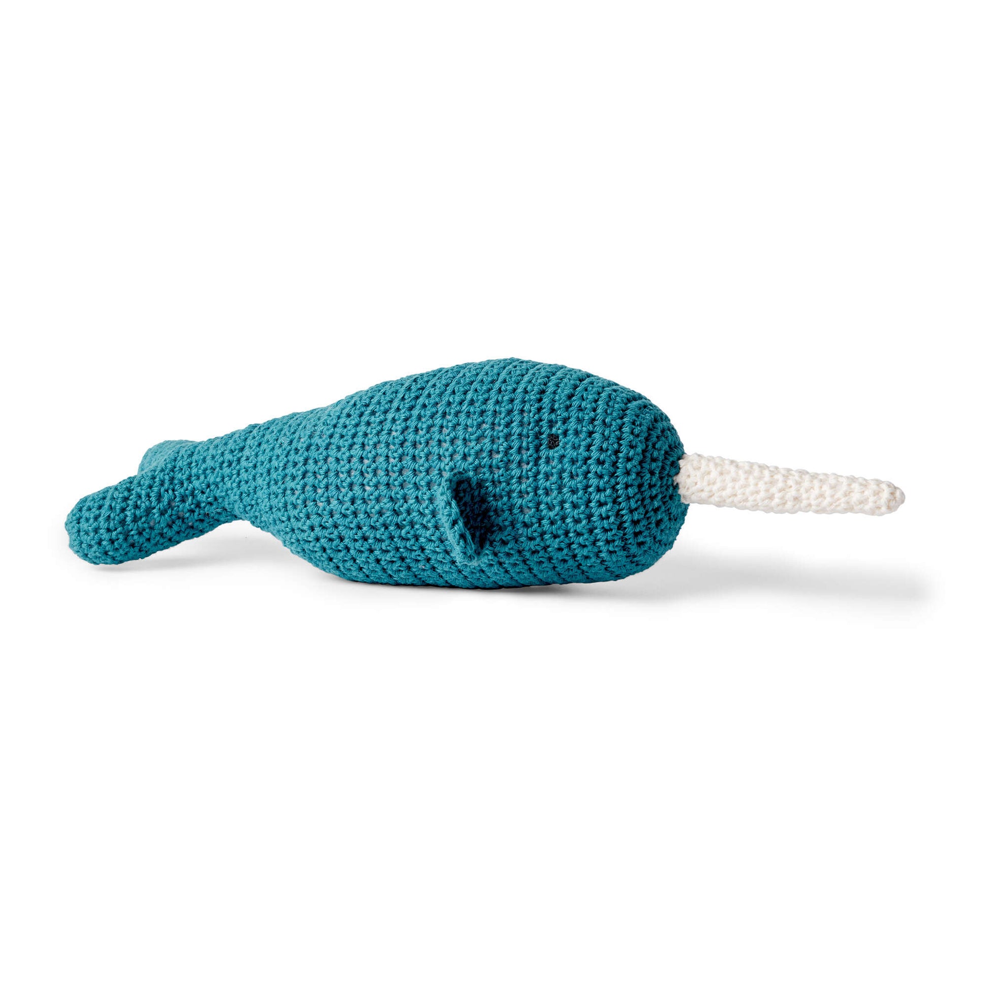 Free Lily Sugar'n Cream Ned the Narwhal Crochet Toy Pattern
