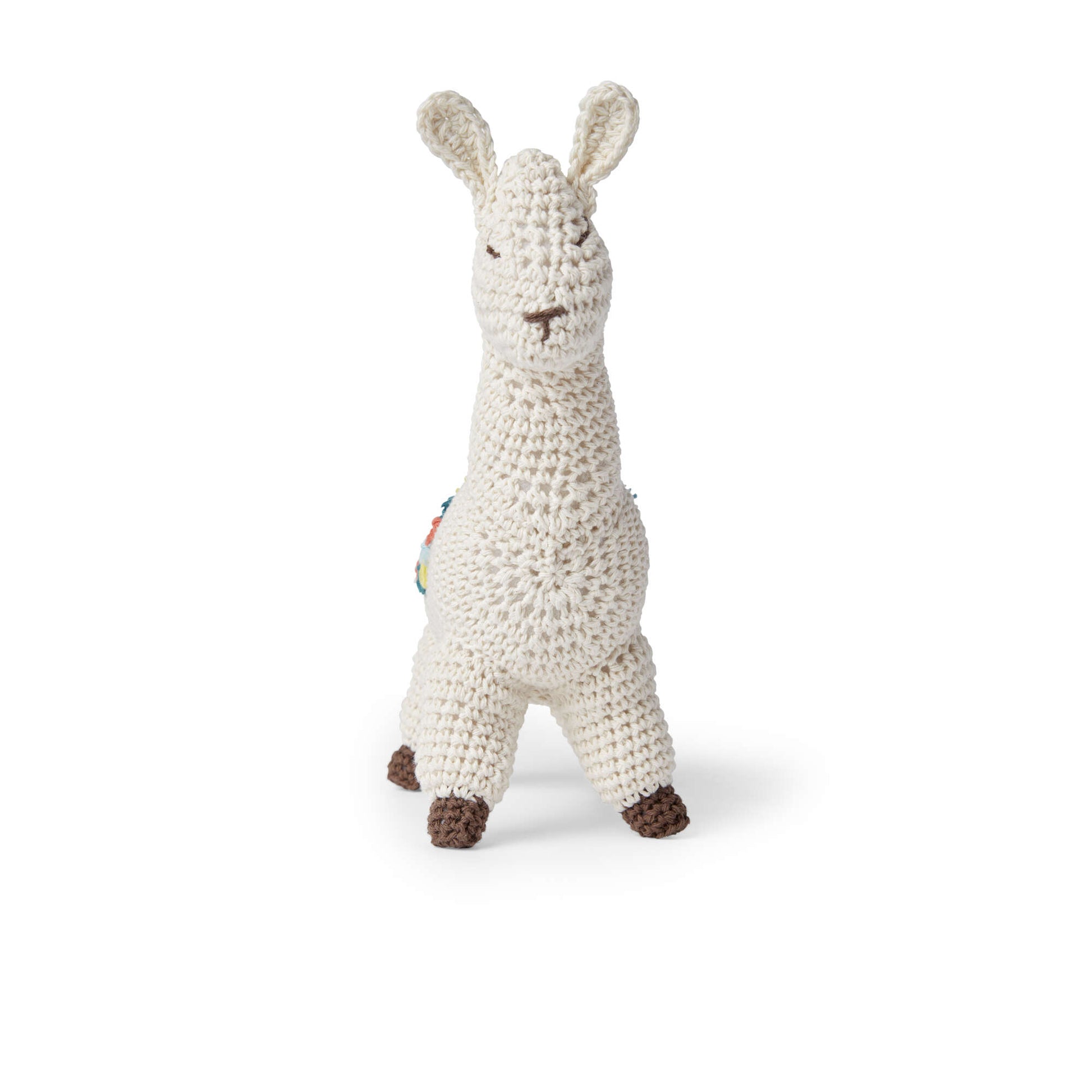 Free Lily Sugar'n Cream Lluna the Llama Crochet Toy Pattern