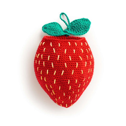 Lily Sugar'n Cream Berry Best Crochet Hanging Basket Single Size