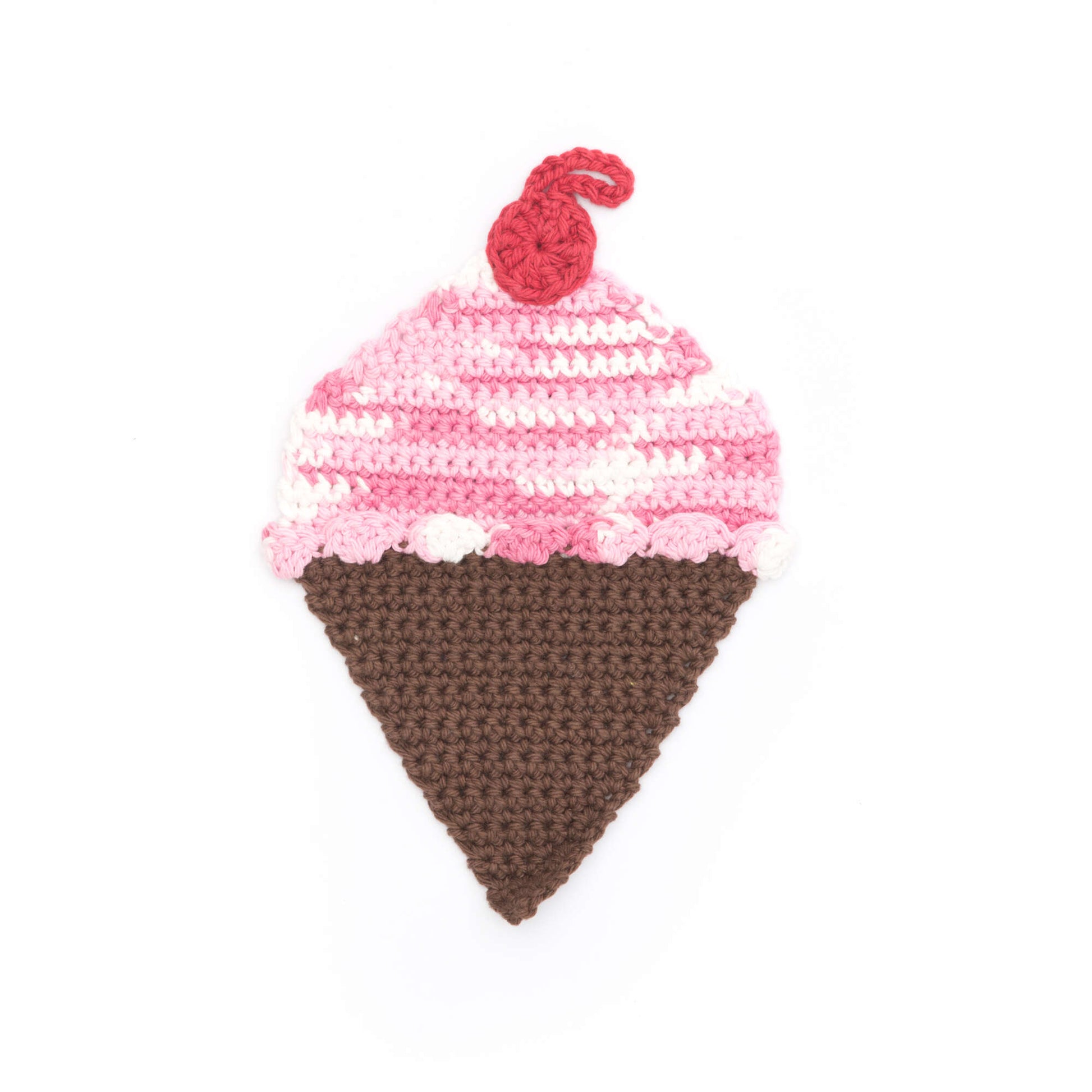 Free Lily Sugar'n Cream Ice Cream Dishcloth Pattern