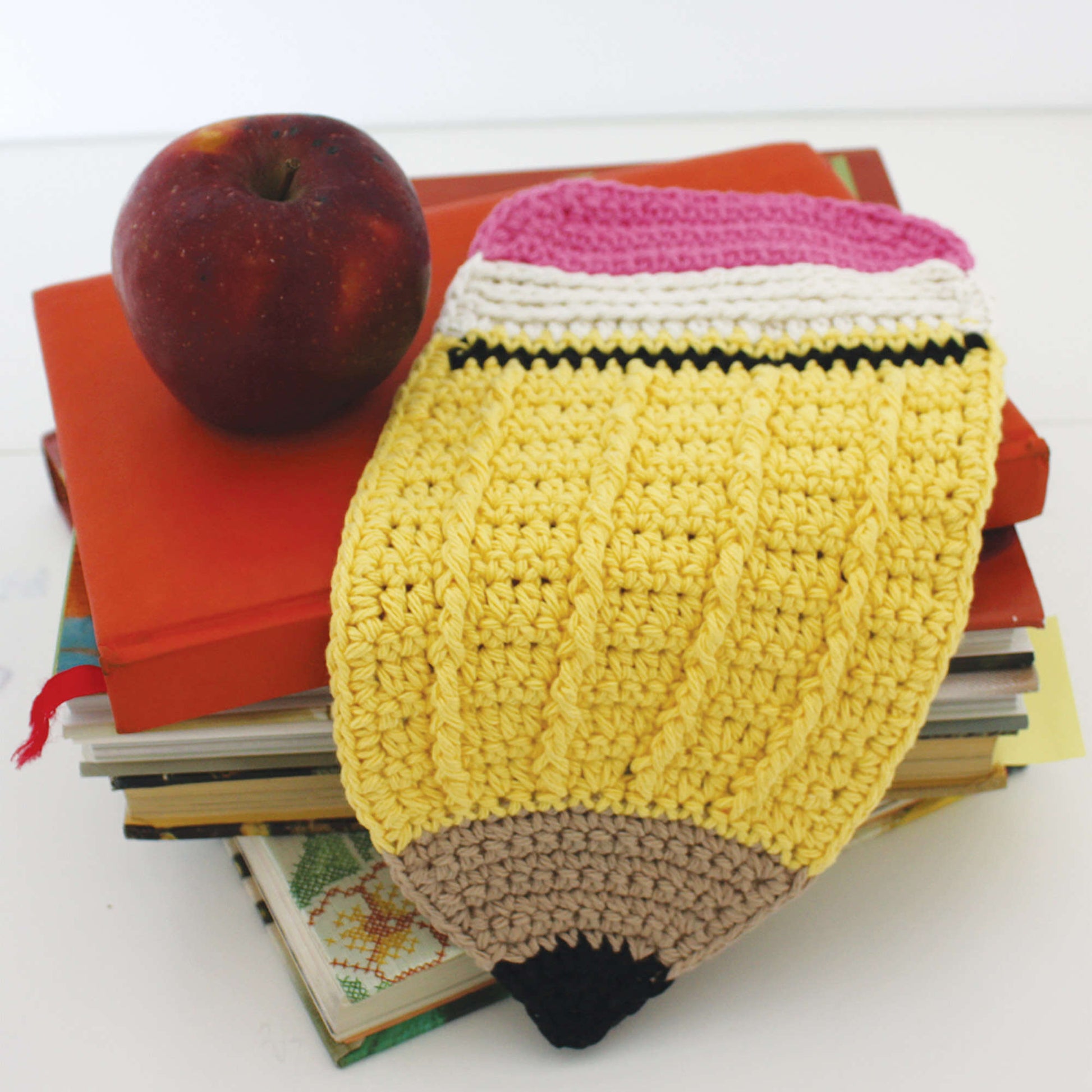 Free Lily Sugar'n Cream Pencil Dishcloth Crochet Pattern