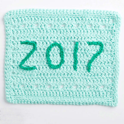 Lily Sugar'n Cream 2017 Crochet Dishcloth Single Size