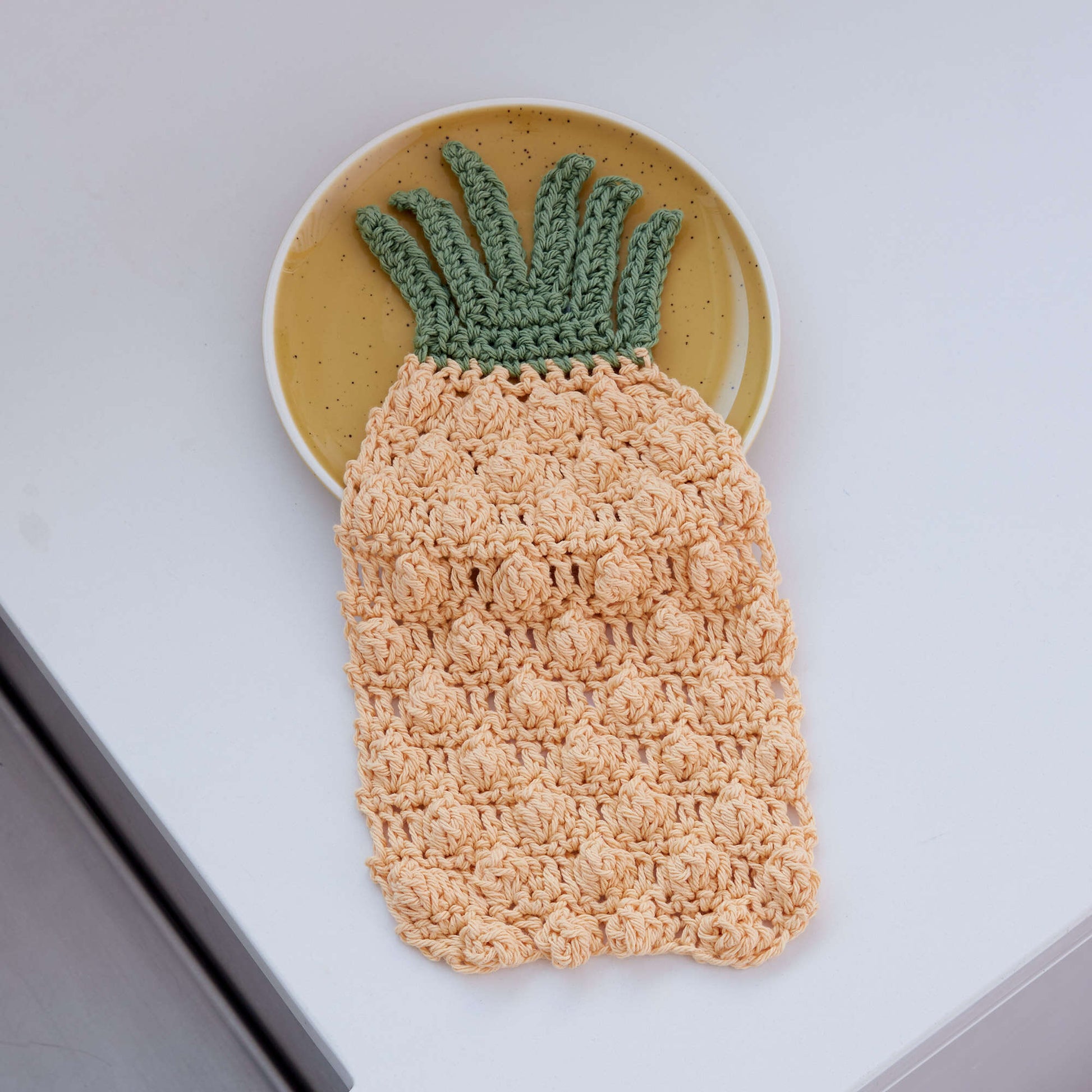 Lily Sugar'n Cream Pineapple Dishcloth Yarnspirations