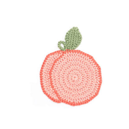 Lily Sugar'n Cream Peachy Dishcloth Crochet Single Size