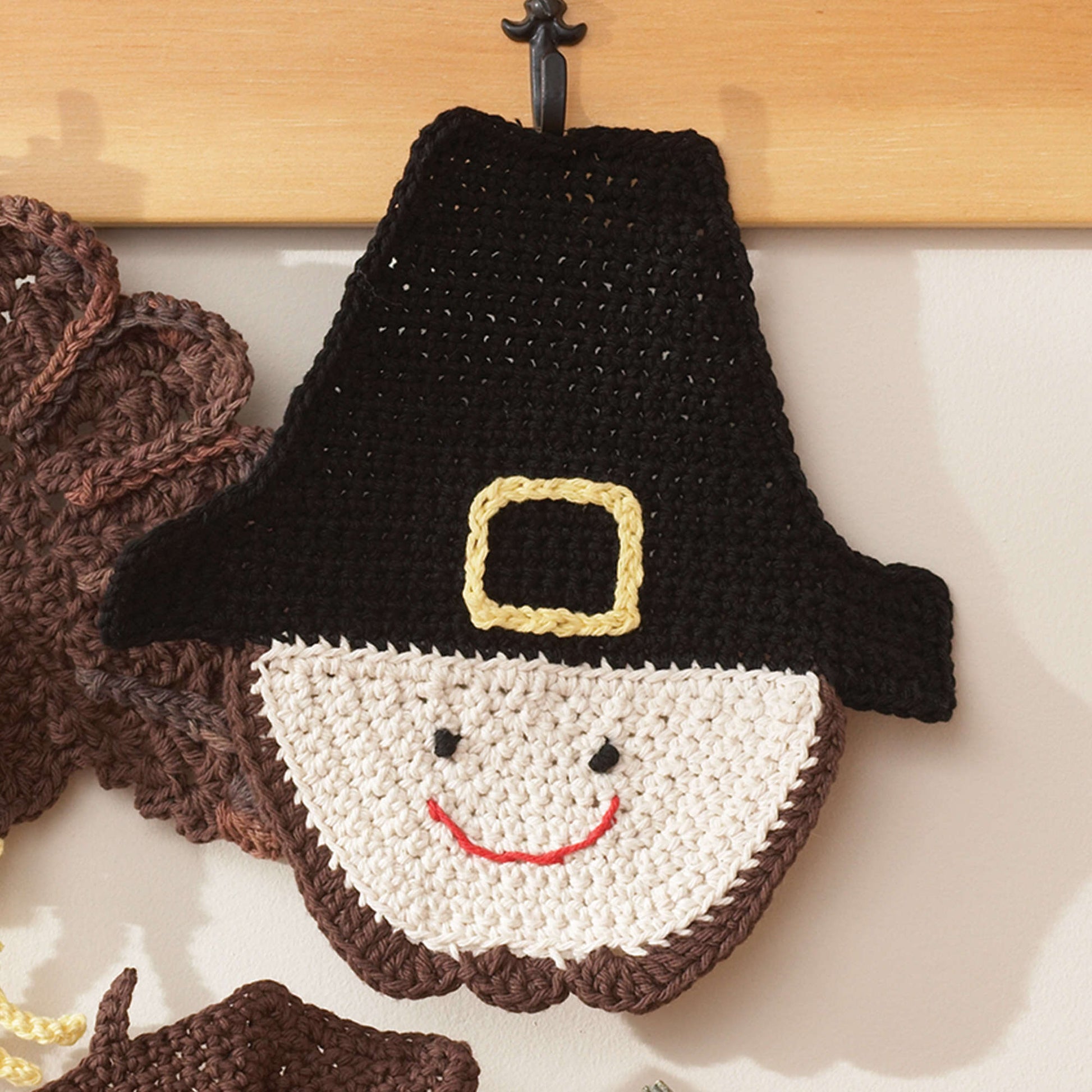 Lily Sugar'n Cream Sugar 'n Cream - Pilgrim Dishcloth (crochet) Single Size