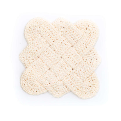 Lily Sugar'n Cream Sailor's Knot Dishcloth Snow
