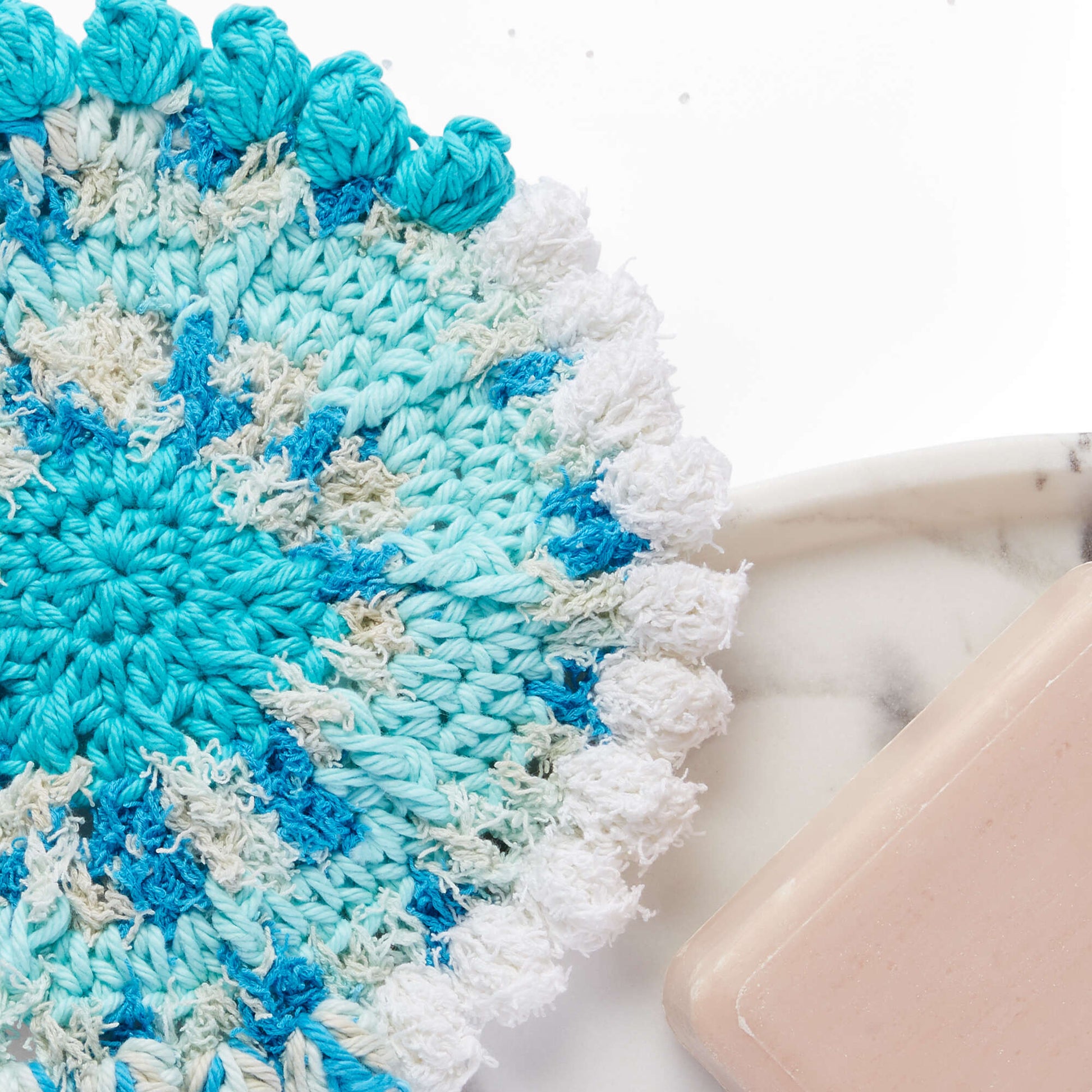 Free Lily Sugar'n Cream Scrubbing in the Round Crochet Dishcloth Pattern