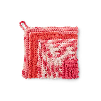 Lily Sugar'n Cream Scrubbing Miter Crochet Dishcloth Single Size