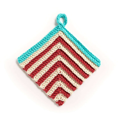Lily Crochet Right Stripe Dishcloth Single Size