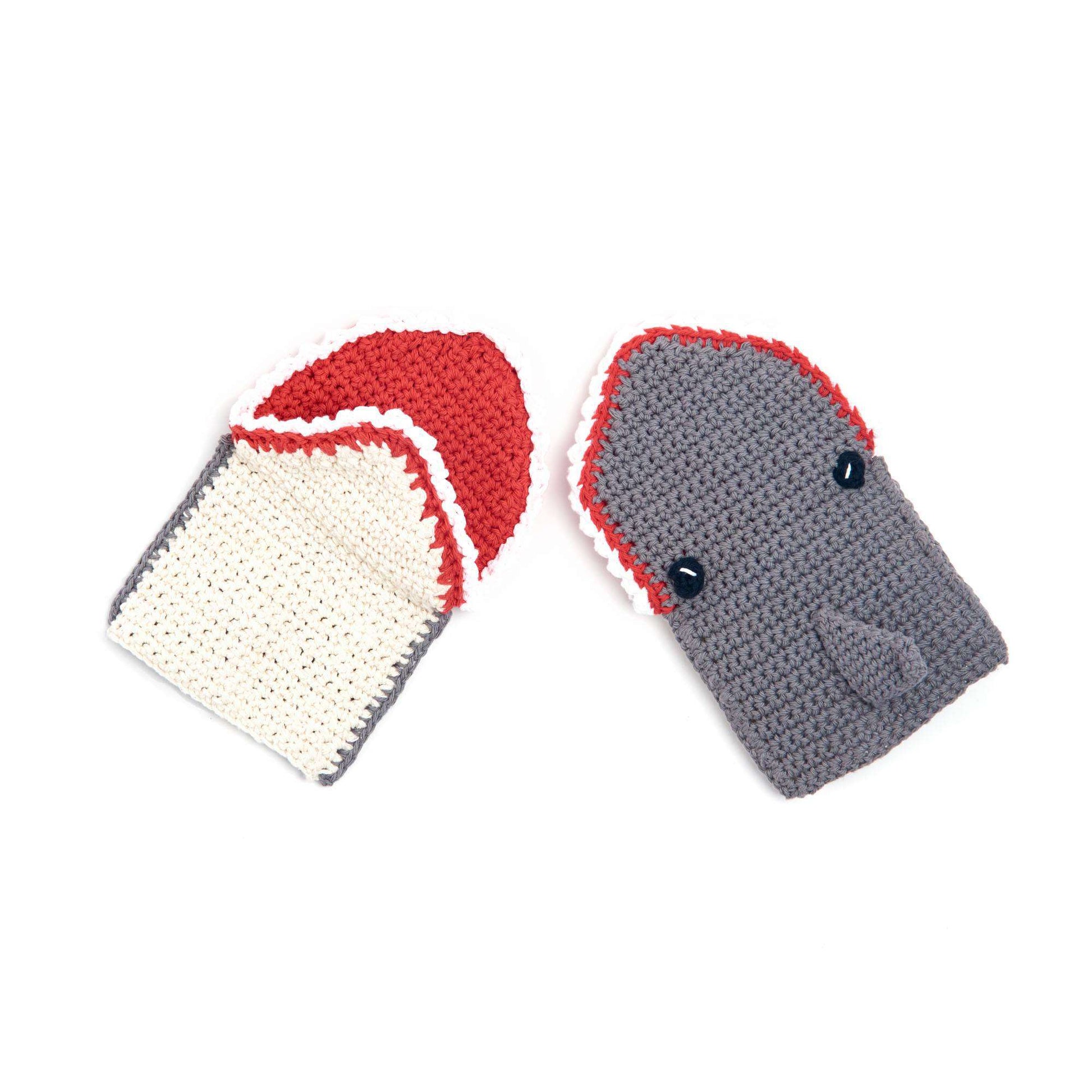 Free Lily Jaws For Your Paws Crochet Kitchen Mitten Pattern