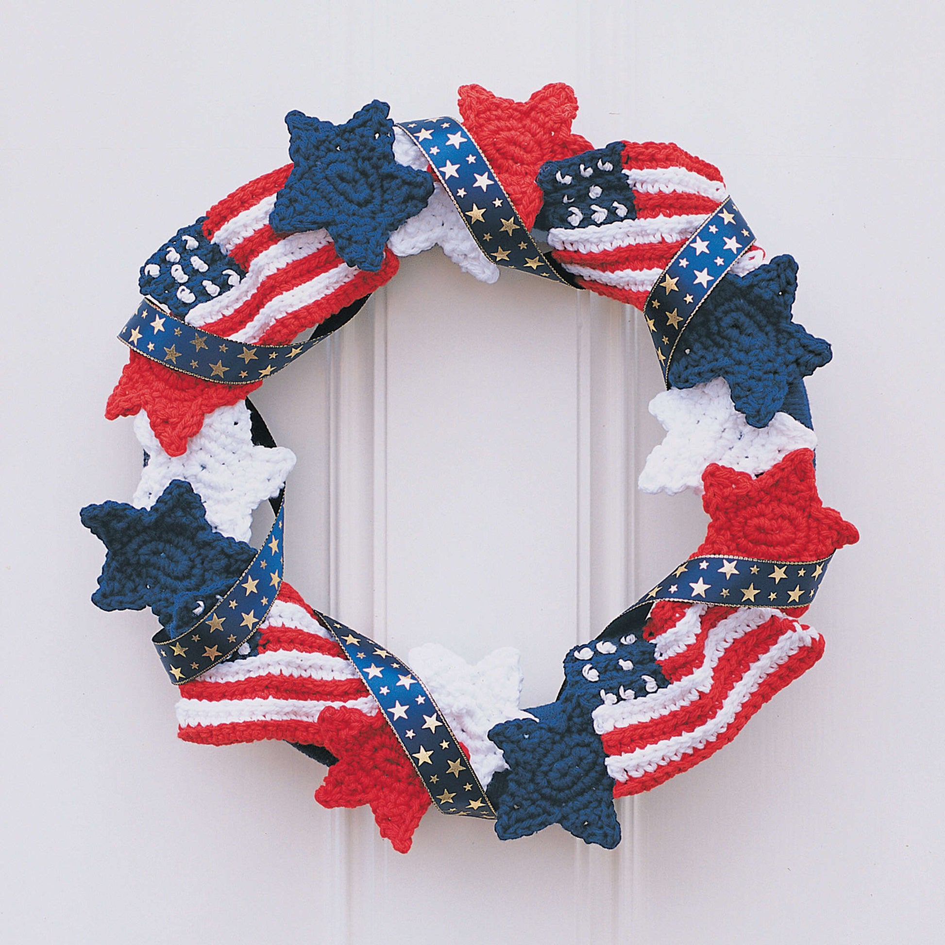 Free Lily Sugar'n Cream Stars and Stripes Forever Crochet Pattern