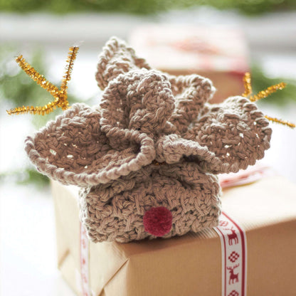 Lily Sugar'n Cream Rudolph's Soap Cozy Crochet Single Size