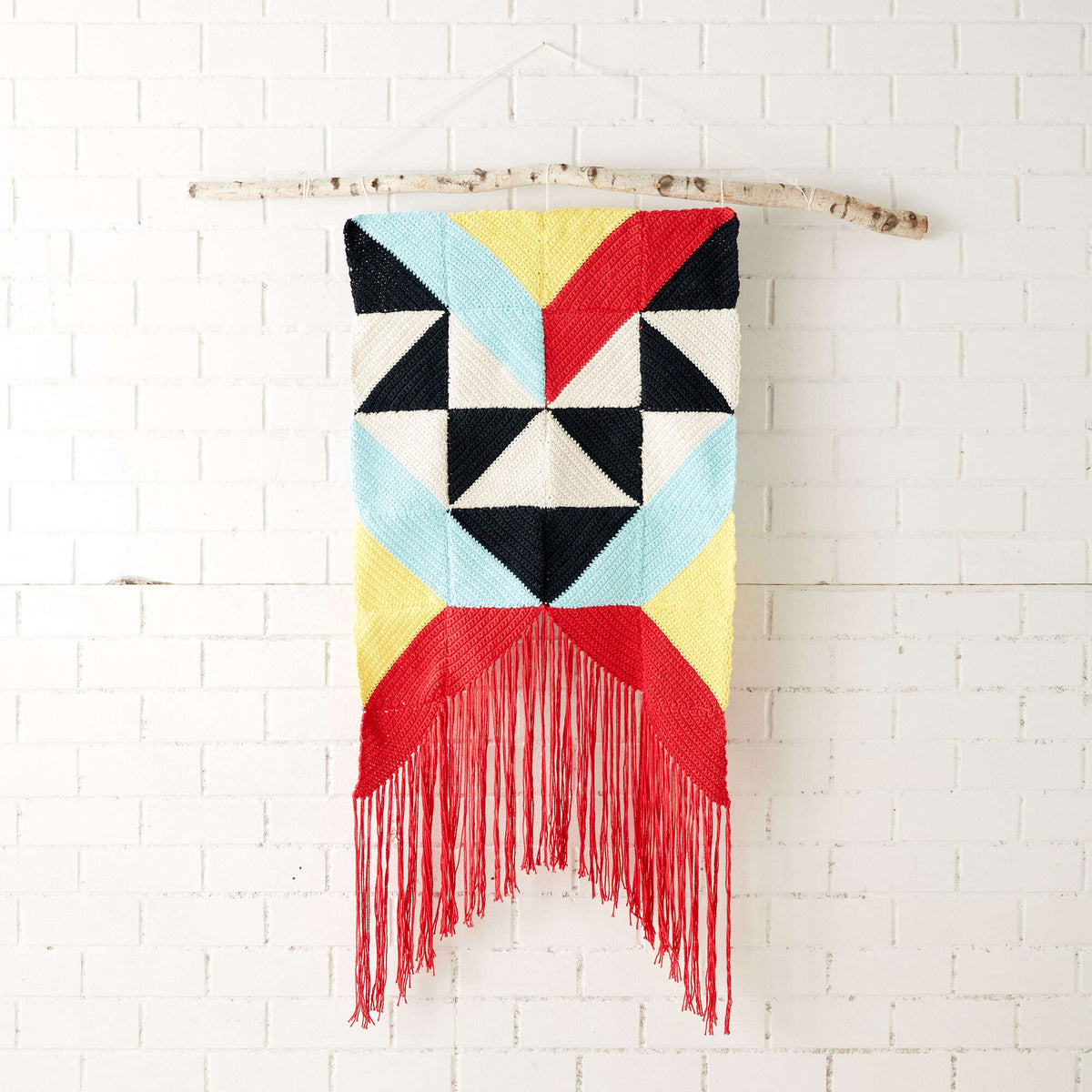 Crochet Hanging made in Lily The Original Yarn