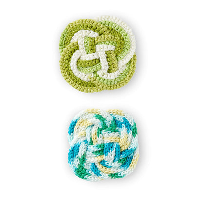 Lily Sugar'n Cream Crochet Knot Coaster Single Size