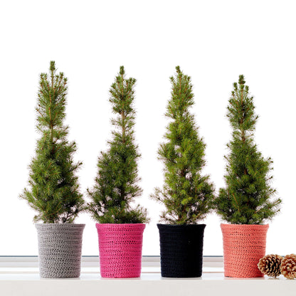 Lily Sugar'n Cream Ridged Crochet Pot Cozy Single Size