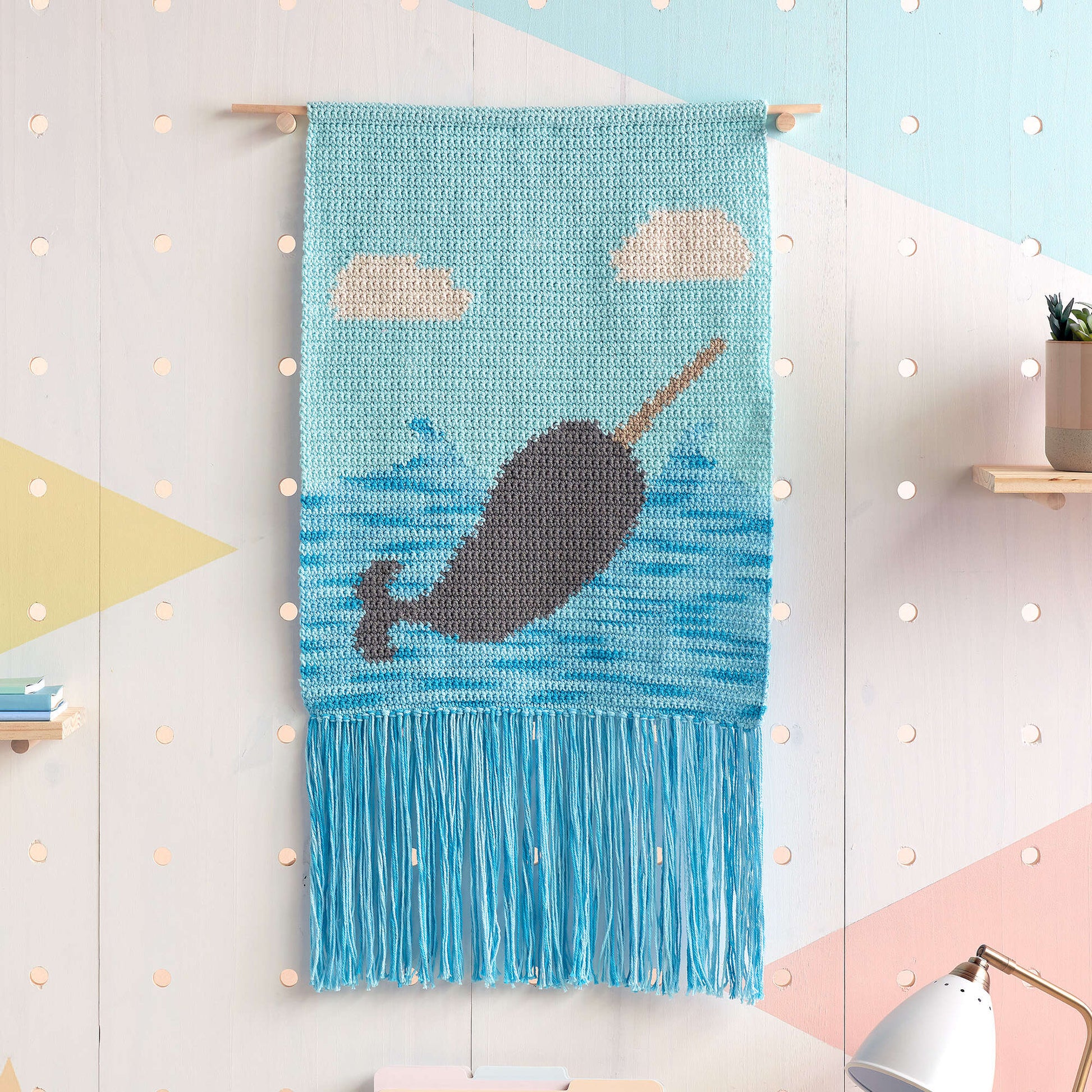 Free Lily Sugar'n Cream Crochet Nar-Wall Hanging Pattern