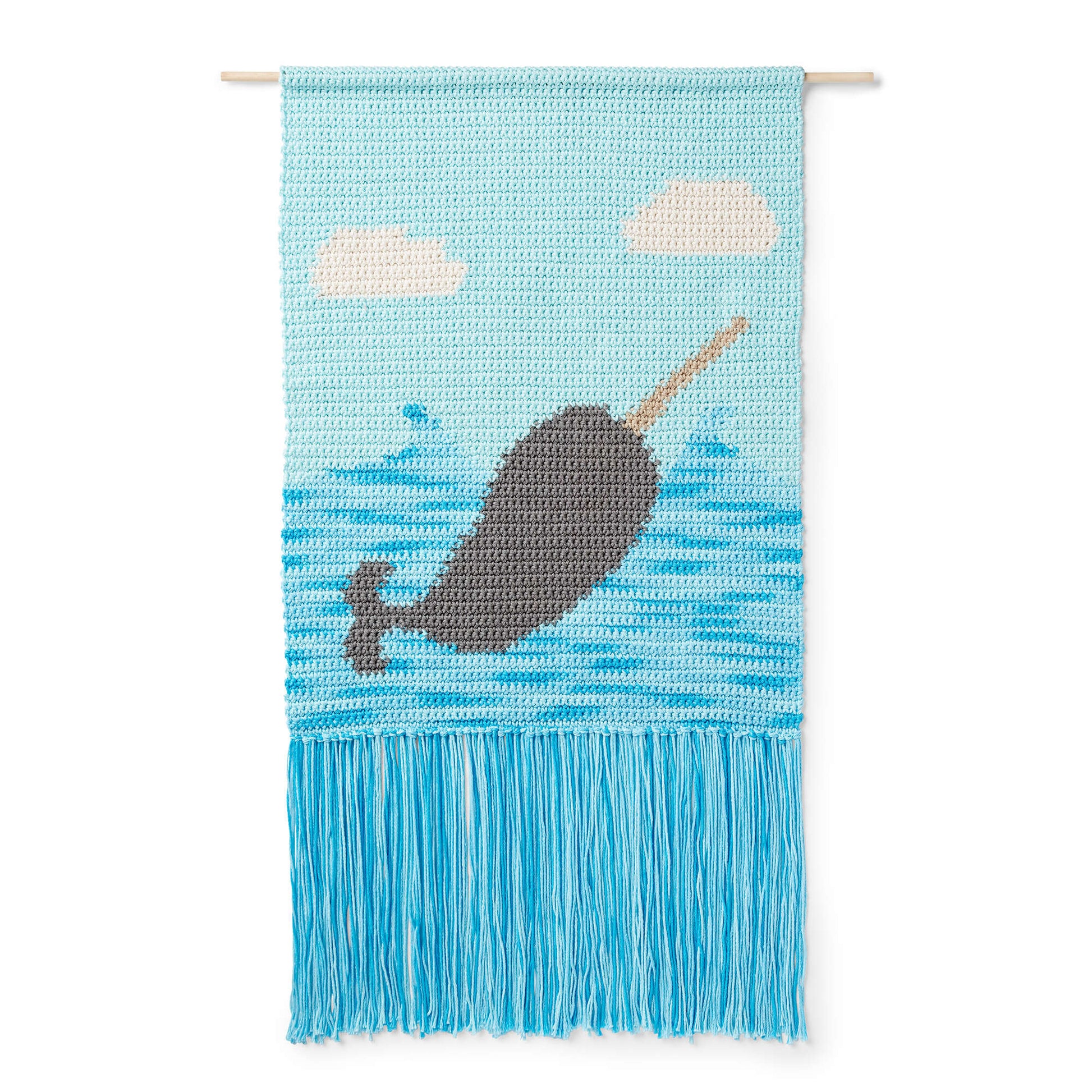 Lily Sugar'n Cream Crochet Nar-Wall Hanging Single Size