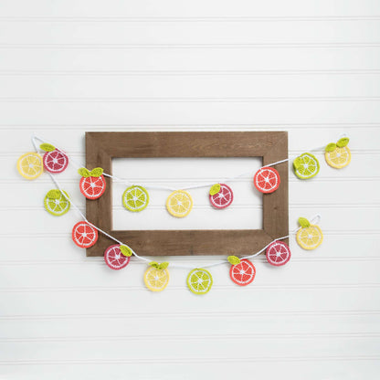 Lily Sugar'n Cream You’re the Zest Citrus Crochet Bunting Single Size