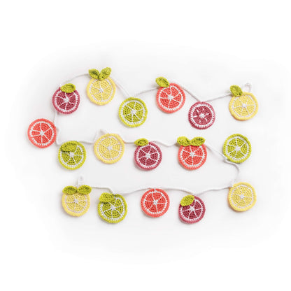 Lily Sugar'n Cream You’re the Zest Citrus Crochet Bunting Single Size