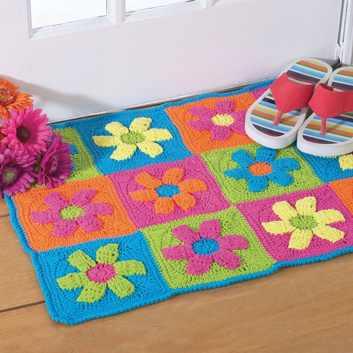 Flower Power Rug Pattern