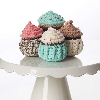 Lily Sugar'n Cream Let Them Eat Cupcakes Crochet Single Size