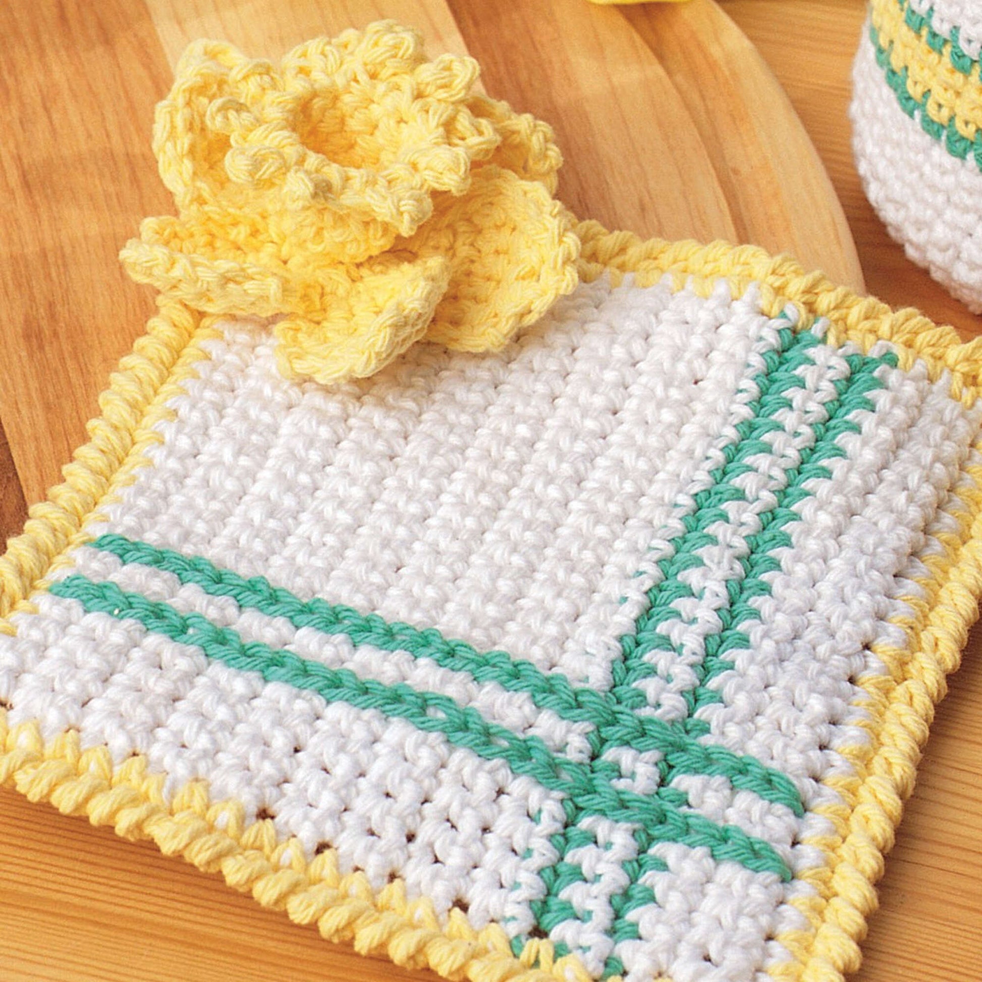 Free Lily Sugar'n Cream Springtime Accessories Crochet Pattern