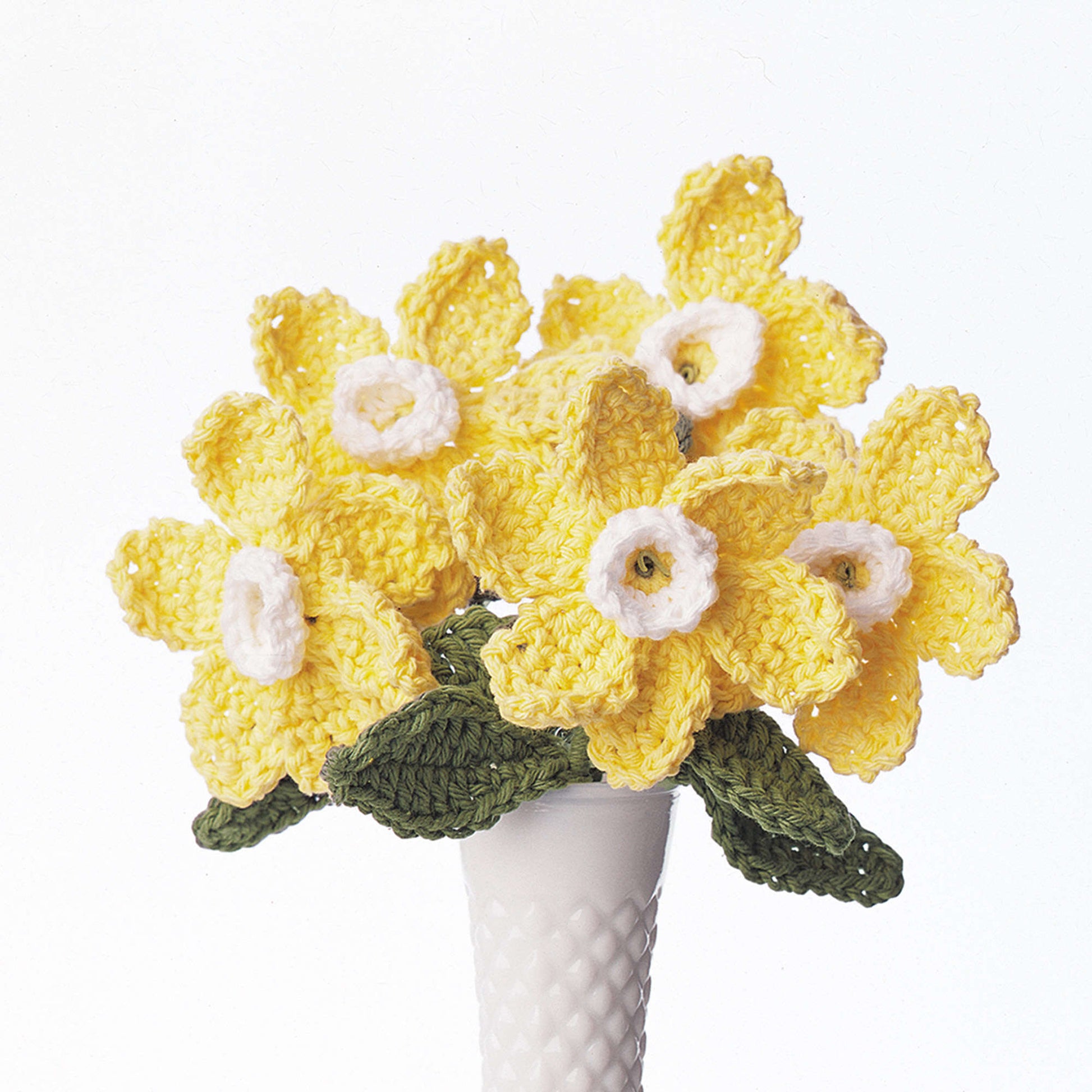 Free Lily Sugar'n Cream Daffodil Crochet Bouquet Pattern