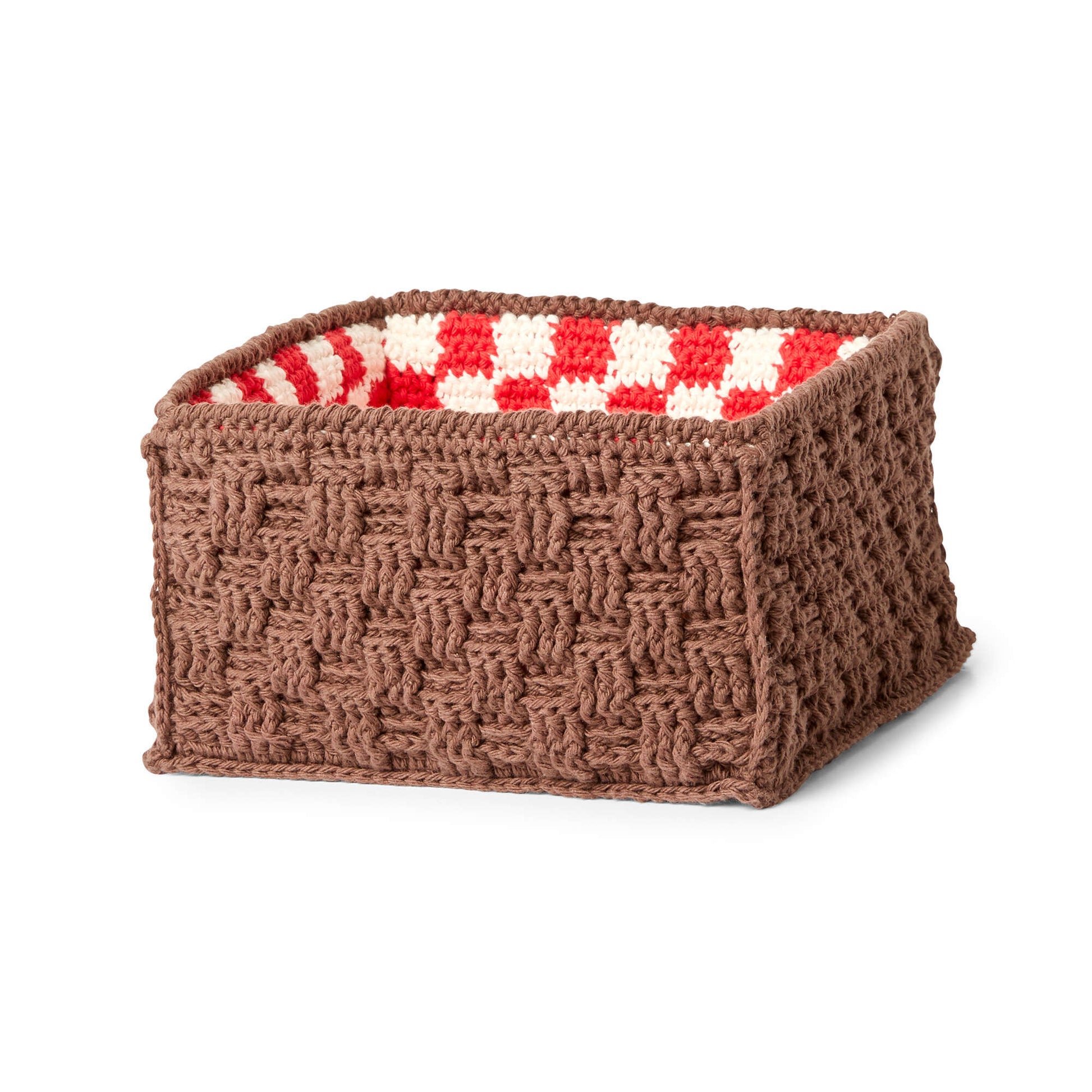 Lily Sugar'n Cream Crochet Pic-A-Nic Basket Single Size