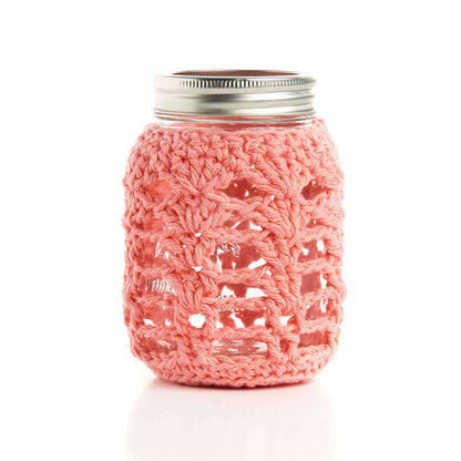 Lily Sugar'n Cream Lacy Crochet Vases Version 1