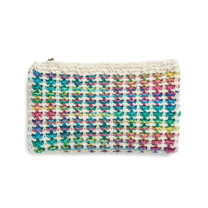 Lily Tweed Stitch Knit Rectangular Case Knit Storage Case made in Lily Sugar'n Cream The Original yarn