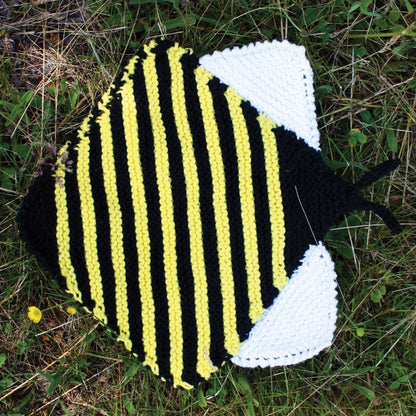 Lily Sugar'n Cream Bee Dishcloth Knit Single Size