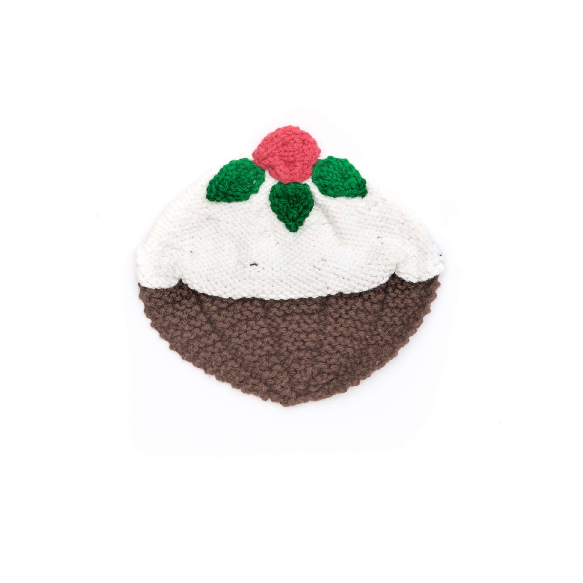 Free Lily Sugar'n Cream Christmas Pudding Dishcloth Pattern