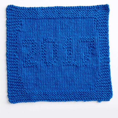 Lily Sugar'n Cream 2017 Knit Dishcloth Single Size