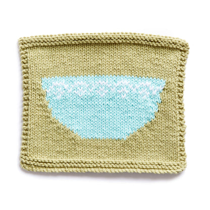 Lily Sugar'n Cream Breakfast Dishcloth Knit Trio Version 1