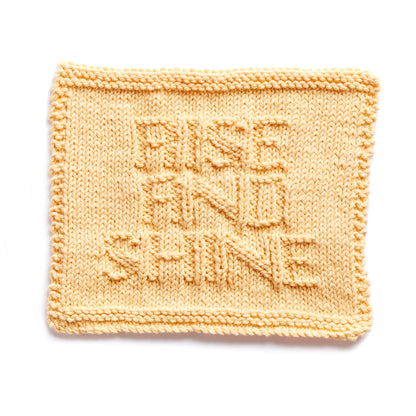 Lily Sugar'n Cream Breakfast Dishcloth Knit Trio Version 2