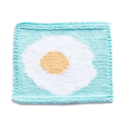 Lily Sugar'n Cream Breakfast Dishcloth Knit Trio Version 3
