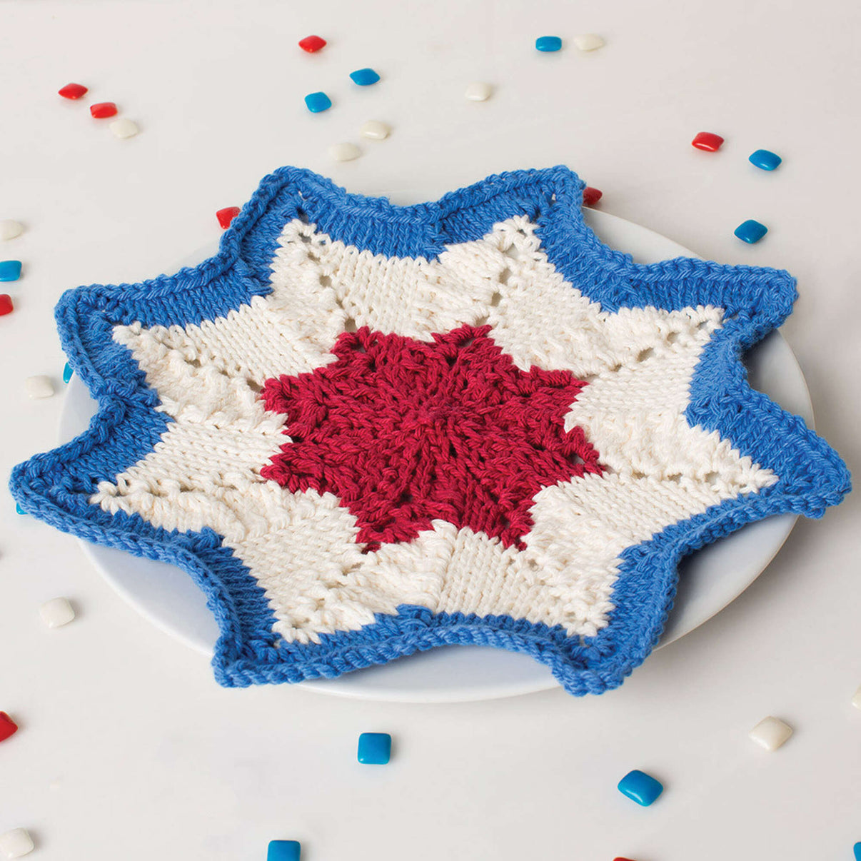 Lily Sugar'n Cream American Knit Dishcloth Pattern Pattern Yarnspirations